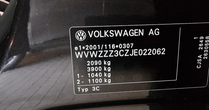 Volkswagen Passat cena 79000 przebieg: 108300, rok produkcji 2017 z Wolsztyn małe 137